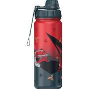 Step by Step Isolierte Edelstahl-Trinkflasche Warrior