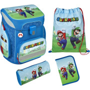 scooli EasyFit scooli EasyFit Schulranzen Set 5-tlg. Super Mario