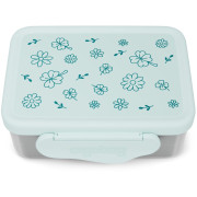 ergobag Edelstahl Brotdose Blumen