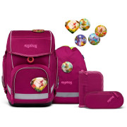 ergobag cubo Schulranzen Set 5-tlg. WaldzauBär