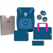 DerDieDas Ergoflex Easy DerDieDas Ergoflex Easy Schulranzen Set 5-tlg. Exklusiv Superflash Meerjungfrau