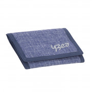 YZEA Geldbörse Wallet CASUAL grau/dunkelblau