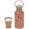 Lässig Bottle Stainless Steel Happy Prints caramel