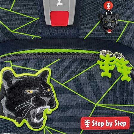 Step by Step Schulranzen Dark Cat Chiko