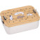 Lässig Lunchbox Stainless Steel Bamboo Happy Prints