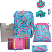 DerDieDas Schulranzen Set DerDieDas Schulranzen Set 5-tlg. ErgoFlex Happy Pixel