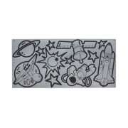 Ergobag Reflexie-Sticker Set Weltall