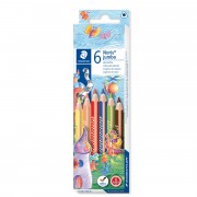 Farbstifte Staedtler 128 Farbstifte Staedtler 128 NC6 Noris Club® Jumbo 6er-Etui