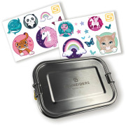 Schneiders Edelstahl Jausenbox Girls