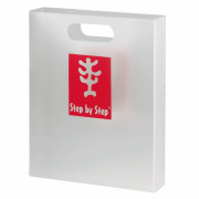 Step by Step Heftbox mit Step by Step Heftbox mit Tragegriff Transparent
