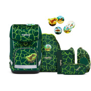 Ergobag cubo light Schulranzen Set 6-tlg. BärRex 2023
