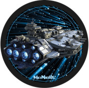 McNeill McAddys zu Schulranzen Space sw/blau