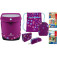 InnovabaQ Schulranzen-Set 8-tlg. Purple Bubbles
