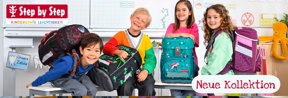 Banner: Neue Kollektion Step by Step Ranzen