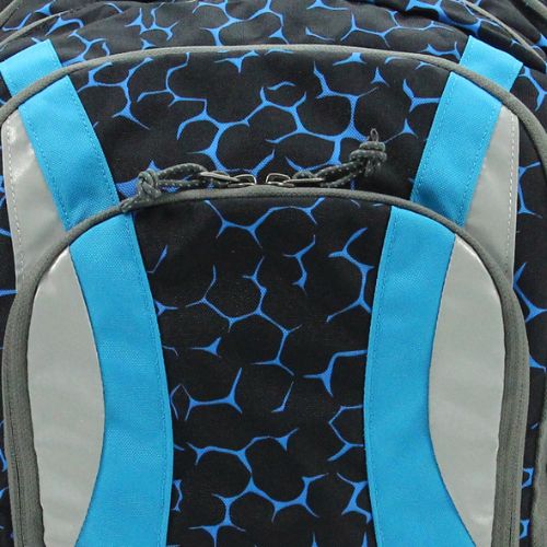 YZEA Rucksack Net schwarz/blau
