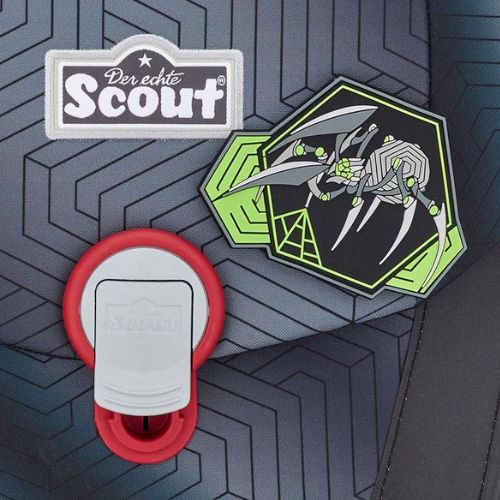 Scout Schulranzen Superflash Black Spider