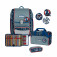 Scout Genius Schulranzen Set 4-tlg. Blue Ninja