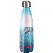 Step by Step Isolierte Step by Step Isolierte Edelstahl-Trinkflasche Dolphin Pippa