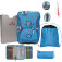 derdiedas Schulranzen Set 5-tlg. ErgoFlex Easy Superflash Blue Ice