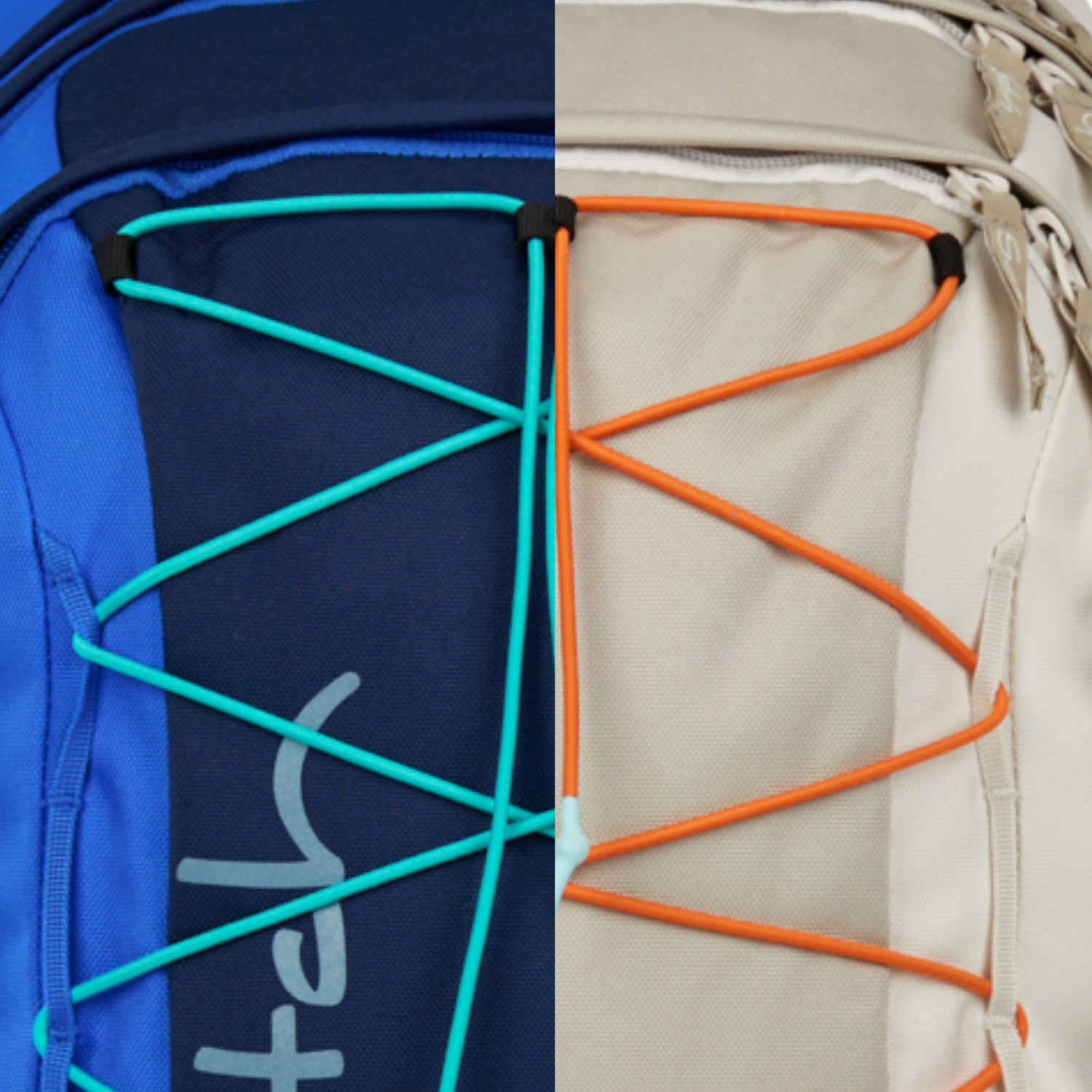 satch Schulrucksack Crossed