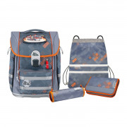 McNeill Schulranzen-Set McNeill Schulranzen-Set Biggy 5tlg. FIRE
