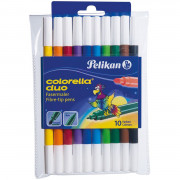 Pelikan Faserschreiber Pelikan Faserschreiber Colorella Duo C407-10 - Etui á 10 Stifte