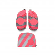 Ergobag Fluo Ergobag Fluo Seitentaschen Zip Set mit Reflektorstreifen Pink