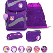Belmil Smarty Belmil Smarty Schulranzenset 5-tlg. Purple Sky