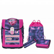 McNeill Schulranzen Set McNeill Schulranzen Set 4-tlg. Ergo Primero McLight Pearl