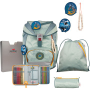 DerDieDas Schulranzen Set DerDieDas Schulranzen Set 5-tlg. ErgoFlex ECO Grey Planet