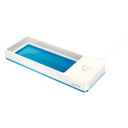 Leitz Stifteschale WOW Leitz Stifteschale WOW mit Induktionsladegerät weiß/blau