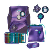 Scout Alpha Scout Alpha Schulranzen-Set 4-tlg. Exklusiv Superflash Purple Magic 2023
