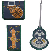 Bold Match School Patches Set Sport