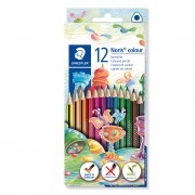 Farbstift Staedtler 187 Farbstift Staedtler 187 C12 Noris® colour Dreikant Etui mit 12 Stück