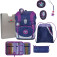 derdiedas Schulranzen Set 5-tlg. ErgoFlex Tiny LED Dancing Star