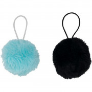 Beckmann Bommel-Set 2 Beckmann Bommel-Set 2 Stück Black/Mint