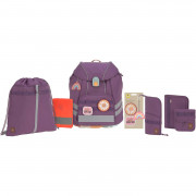 Lässig Schulranzen Set Lässig Schulranzen Set 7-tlg. Flexy Unique purple