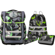 McNeill Schulranzen-Set McNeill Schulranzen-Set ERGO COMPACTO 5tlg. TECHNO