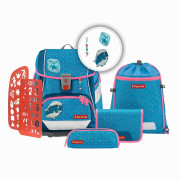Step by Step 2IN1 PLUS Step by Step 2IN1 PLUS Schulranzen-Set Dolphin Pippa 6-teilig