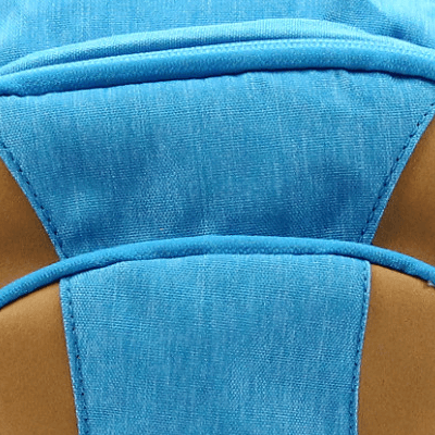 YZEA Rucksack Surf hellblau/cognac