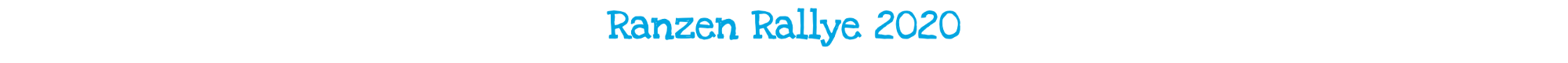 Ranzen Rallye 2020
