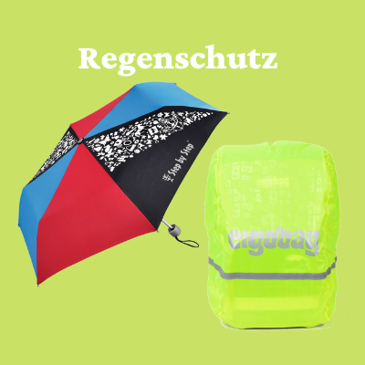 Zu dem Regenschutz