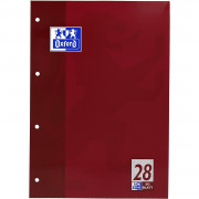 Oxford Berufsschulblock Oxford Berufsschulblock A4 50 Blatt 90g kariert Rand li+re Lin. 28