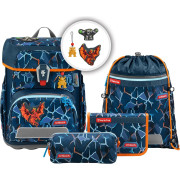 Step by Step CLOUD schleich® Schulranzen-Set Eldrador Creatures Lava Dragon 5-tlg.