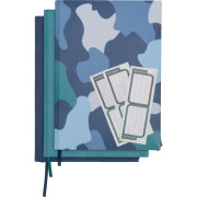 Beckmann Elastischer Beckmann Elastischer Buchumschlag 3 Stk. Color Camo