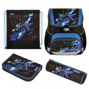 Herlitz Schulranzenset Loop Plus CamouCross