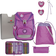 derdiedas Schulranzen Set 5-tlg. ErgoFlex Light Purple Unicorn