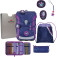 derdiedas Schulranzen Set 5-tlg. ErgoFlex Easy LED Dancing Star