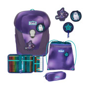 Scout Sunny II Scout Sunny II Schulranzen-Set 4-tlg. Exklusiv Superflash Purple Magic 2023