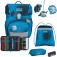 Scout Neo Safety Light Schulranzen-Set 4-tlg. Polar Blue